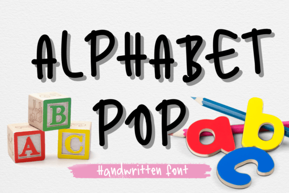 Alphabet Pop: A Font That Brings Playfulness to Digital Design