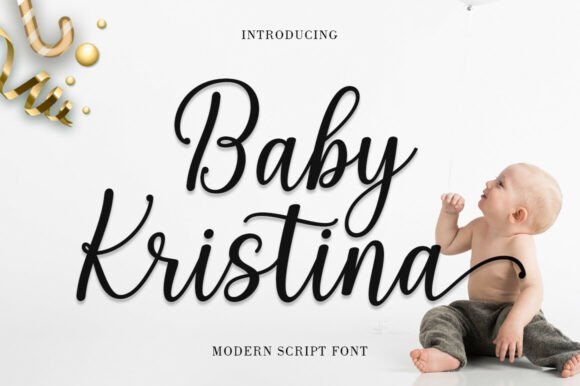 Baby Kristina: A Script Font for Elegant Web Design