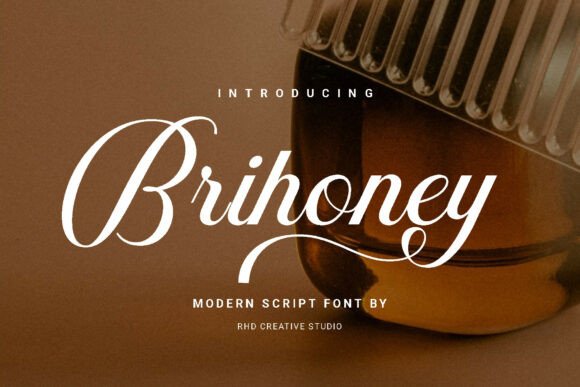 Brihoney: A Delicate Script Font for Creative Branding