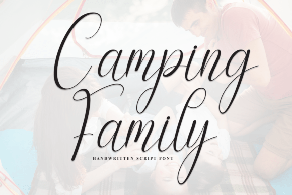 Camping Family: A Warm Script Font for Branding