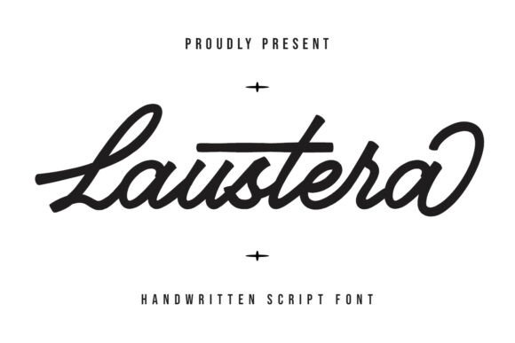 Laustera: A Timeless Script Font for Editorial Design
