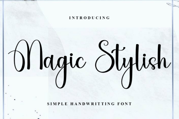 Magic Stylish: A Festive Font for Digital Design