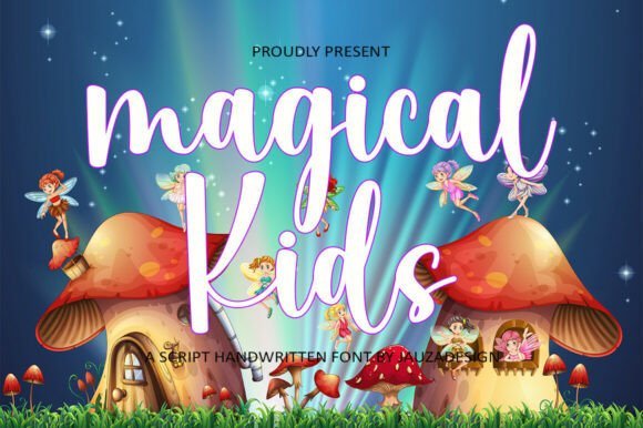 Magical Kids: A Font That Brings Fairy-Tale Charm to Branding
