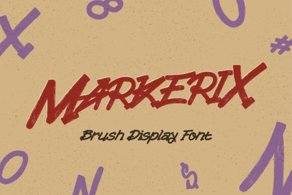 Markerix: A Script Font for Editorial Creativity