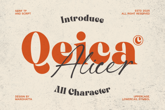 Qeica: A Serif Font That Elevates Your Digital Brand