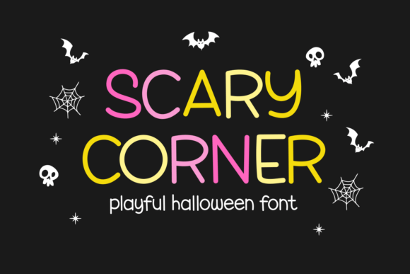 Scary Corner: A Typeface for Bold Editorial Statements