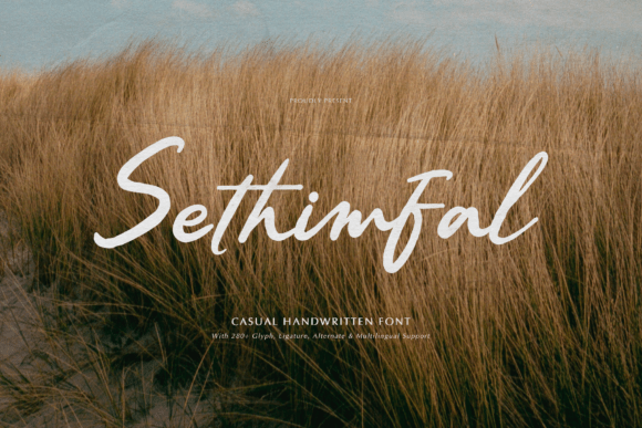 Sethimfal: A Handwritten Font for Editorial Creativity