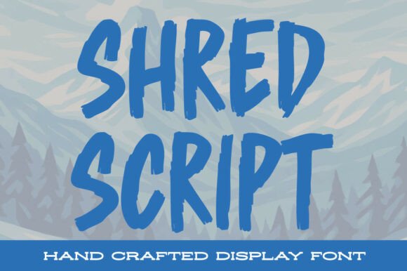 Shred Script: A Bold Choice for Editorial Energy
