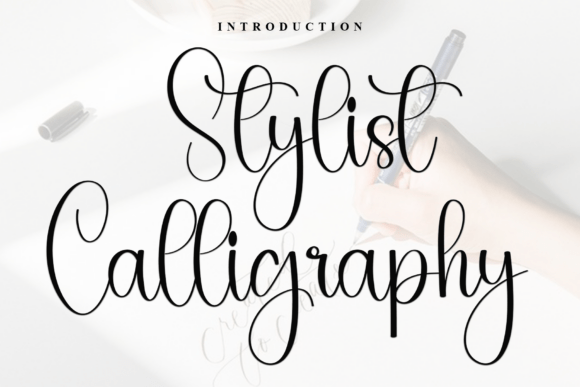 Stylist Calligraphy: A Font with Character for Editorial Design