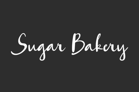 Sugar Bakery Font: A Sweet Addition to My Craft Studio