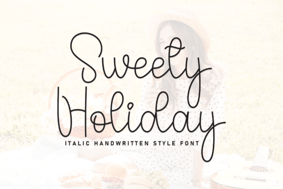 Sweety Holiday: A Script Font for Elegant Digital Design