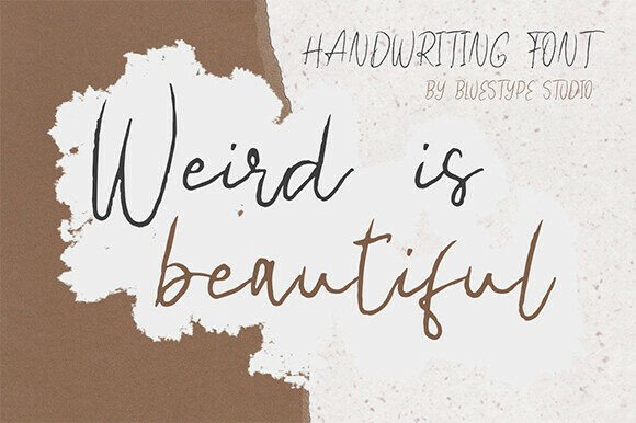 Weird is Beautiful Font Review for Small Business Branding